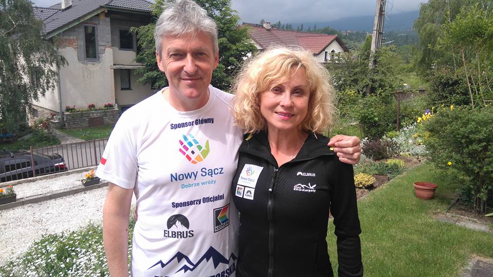 Peter Hritz a vicemajsterka sveta a majsterka Európy v behu do vrchu Izabella Zatorska